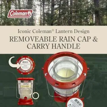 Coleman Citronella Lantern - 70+ Hour Burn Time & Classic Design