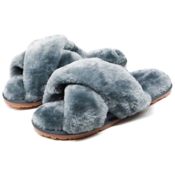 Crazy Lady Women's Cozy Memory Foam Slippers for Women
