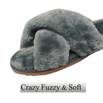 Crazy Lady Women's Cozy Memory Foam Slippers for Women