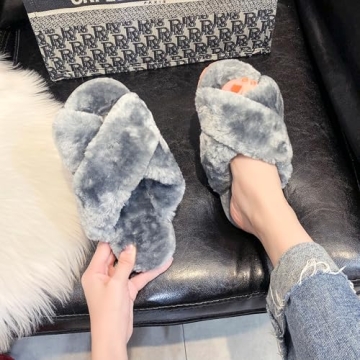 Crazy Lady Women's Cozy Memory Foam Slippers for Women