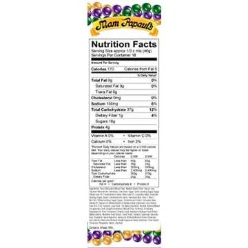 Mam Papaul's Mardi Gras King Cake Kit with Praline Filling