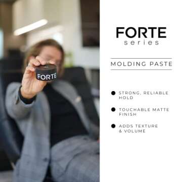 Forte Series Molding Paste Strong Hold Matte Finish