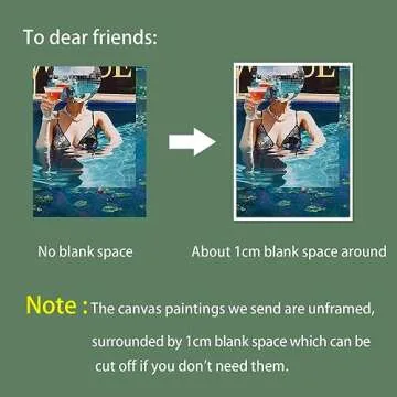 Osdfem Disco Ball Print Poster - Funky Wall Art for Preppy Girls