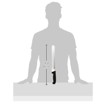 Victorinox Fibrox Pro 12-Inch Slicing Knife Granton Edge