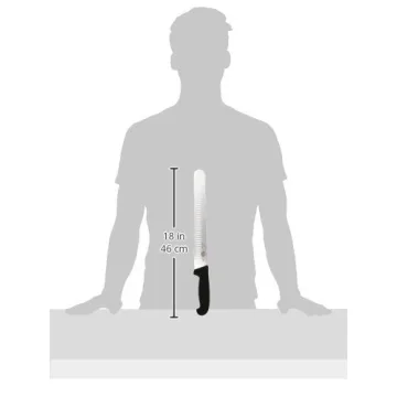 Victorinox Fibrox Pro 12-Inch Slicing Knife Granton Edge