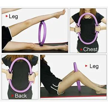 LOHOME Pilates Ring for Full Body Toning - 4 Colors