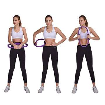 LOHOME Pilates Ring for Full Body Toning - 4 Colors