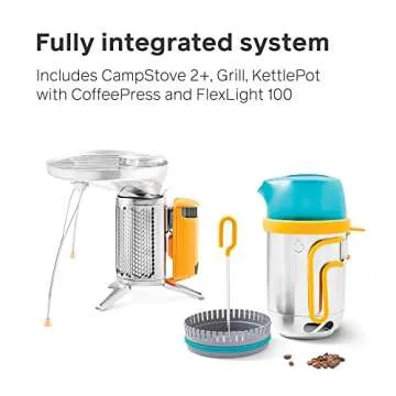 BioLite CampStove 2+ Sustainable Camping Stove with Power Generation