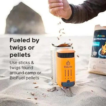 BioLite CampStove 2+ Sustainable Camping Stove with Power Generation