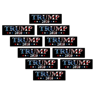 Buy Amosfun Trump Car Decal Set - 20 Patriotic Bumper Stickers