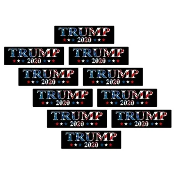 Buy Amosfun Trump Car Decal Set - 20 Patriotic Bumper Stickers