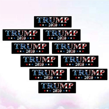 Buy Amosfun Trump Car Decal Set - 20 Patriotic Bumper Stickers