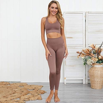 Hotexy Women's Seamless Yoga Set for Stylish Workouts