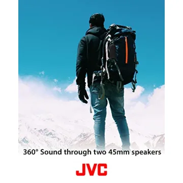 JVC Portable Wireless Speaker with 360° Sound and TWS Function