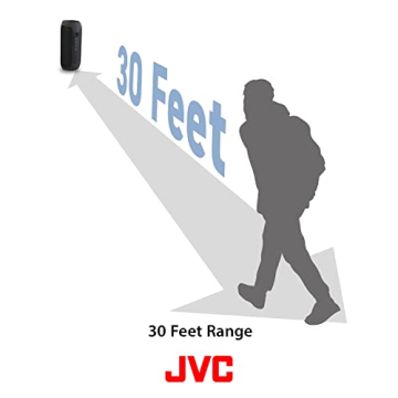 JVC Portable Wireless Speaker with 360° Sound and TWS Function