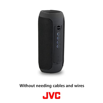 JVC Portable Wireless Speaker with 360° Sound and TWS Function