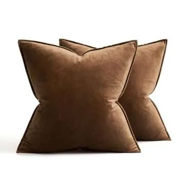 MIULEE Velvet Decorative Pillow Covers for Any Decor