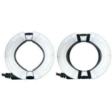 Nissin MF18 for Nikon Macro Ring Flash - TTL Flash with Soft Diffuse Light and Precise Control for Professional Macro Photography, 1/1 to 1/1024 Power, User Friendly Controls