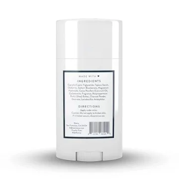 Native Charcoal Deodorant for Men and Women - Natural Formula