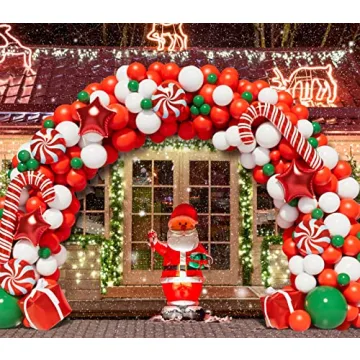 Christmas Balloon Garland Arch Kit for Party Decor