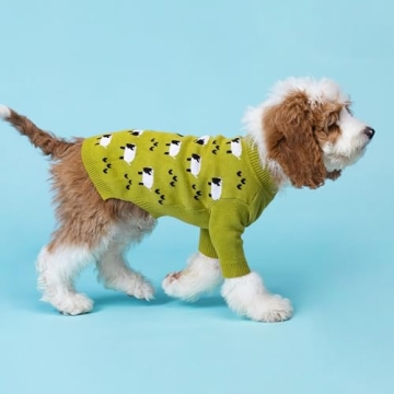 Fitwarm Funny Sheep Dog Sweater - Cozy & Cute Thermal Outfit