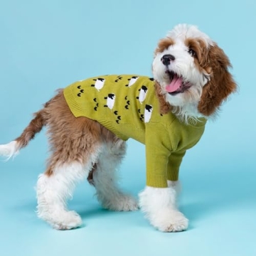 Fitwarm Funny Sheep Dog Sweater - Cozy & Cute Thermal Outfit