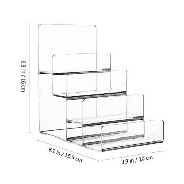 Stylish Cabilock Purse Display Stand - 4 Layers Organizing Solution