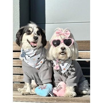 Classic Fleece Dog Sweater 3 Pack for Winter