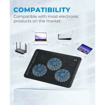 Havit HV-F2056 Cooling Pad for 15.6-17" Laptops