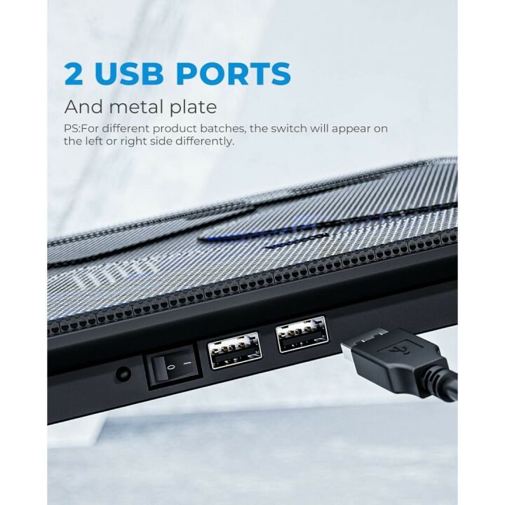 Havit HV-F2056 Cooling Pad for 15.6-17" Laptops