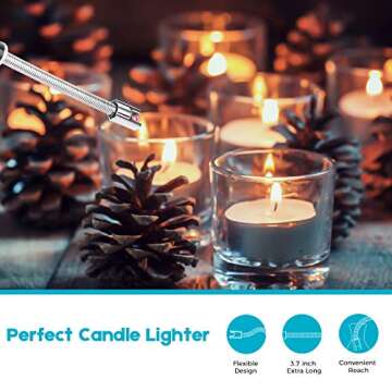 Growom Rechargeable Candle Lighter for Stylish Ignition