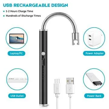 Growom Rechargeable Candle Lighter for Stylish Ignition