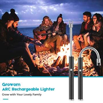 Growom Rechargeable Candle Lighter for Stylish Ignition