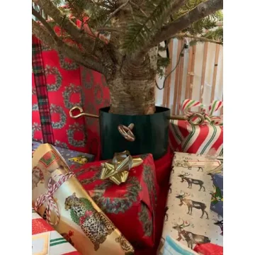 Sturdy Goliath Steel Christmas Tree Stand for 5-12 Foot Trees