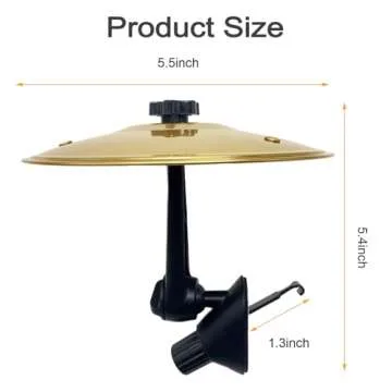Car Cymbal Air Vent Crash Cymbal for Musical Fun in Cars