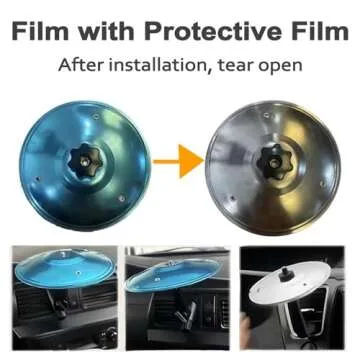 Car Cymbal Air Vent Crash Cymbal for Musical Fun in Cars