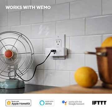 Wemo Mini Smart Plug - WiFi Control with Alexa & Google