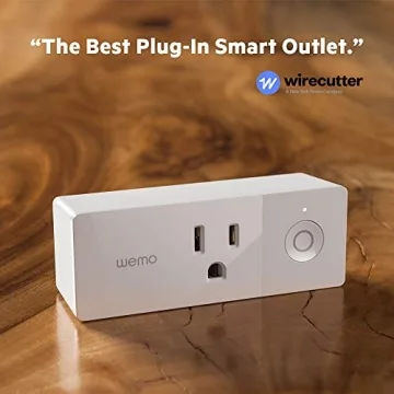 Wemo Mini Smart Plug - WiFi Control with Alexa & Google