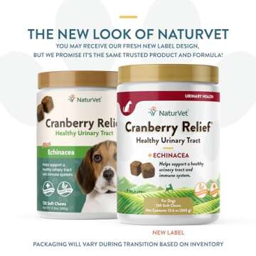 NaturVet – Cranberry Relief Plus Echinacea – Helps Support a Healthy Urinary Tract & Immune Syst...