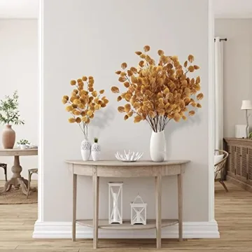 Sggvecsy Fall Eucalyptus Leaves – Perfect for Autumn Decor