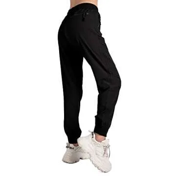 Lightweight Women's Hiking Cargo Joggers with Pockets