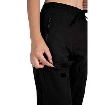 Lightweight Women's Hiking Cargo Joggers with Pockets