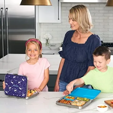 Bentgo® Kids Stainless Steel Lunch Box Set Unicorn Designs