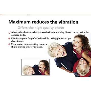 PHOLSY S8 Timer Remote Control Cable for Sony Cameras