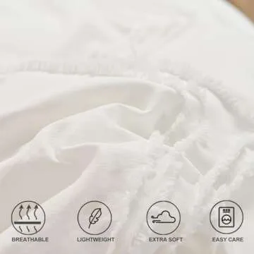 TIFFICO Queen Comforter Set - Boho Chic Design