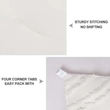 TIFFICO Queen Comforter Set - Boho Chic Design