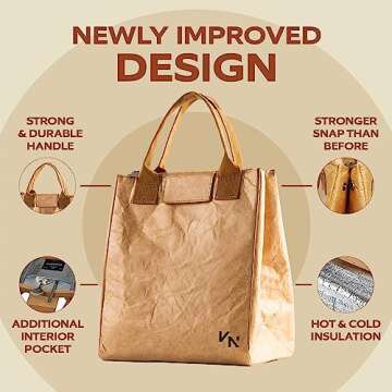 VonNova Insulated Women’s Lunch Box, 7L Capacity