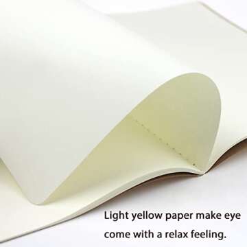 zmybcpack 12 Pack 8.5x11 inch Large Blank Notebook Journals Bulk, 60 Pages, Sketchbook Composition Notebook Journals Subject Notebooks Planner for College Students Office