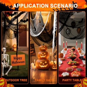 Land Guard Halloween Gauze Cloth for Creepy Decor