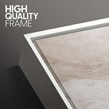 Zenobia Framed Canvas Print - Elegant Wall Art Gift